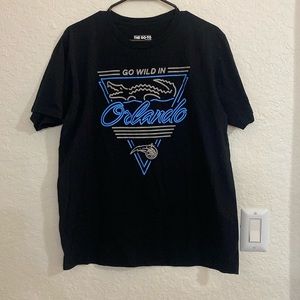 Adidas Orlando Magic black graphic tee size large